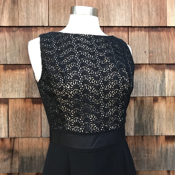 Kay Unger Dresses & Skirts - Kay Unger NY Black & Taupe Cocktail Dress